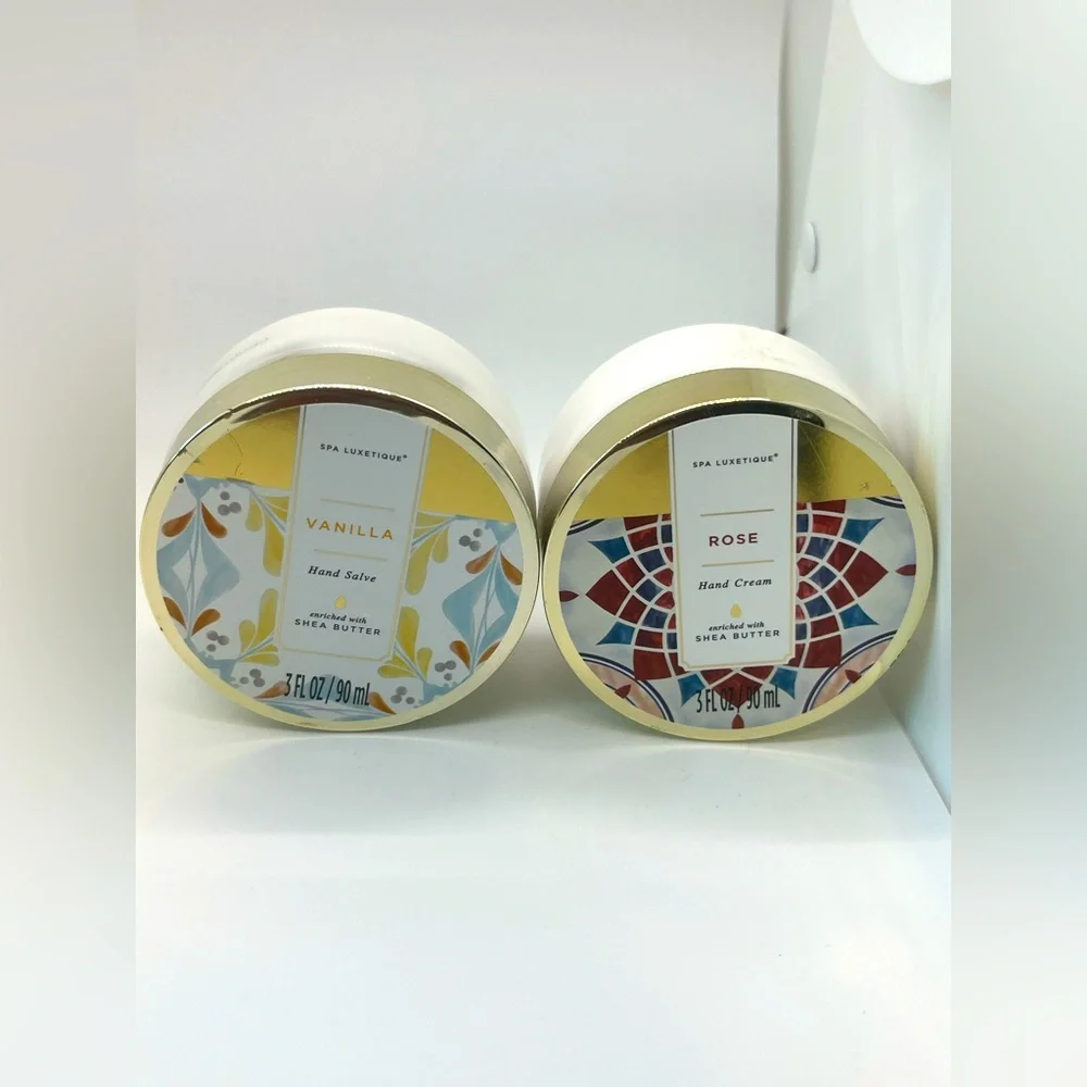 Spa Luxetique Shea Butter‎ Hand Creams Vanilla & Rose W/Shea Butter 90mL/ea-2